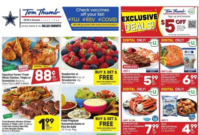 Tom Thumb (TX) Weekly Ad Flyer Specials October 18 to October 24, 2023