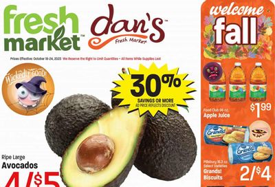 Fresh Market (UT) Weekly Ad Flyer Specials October 18 to October 24, 2023