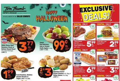 Tom Thumb (TX) Weekly Ad Flyer Specials October 25 to October 31, 2023