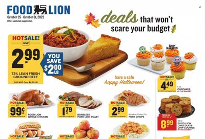 Food Lion (WV) Weekly Ad Flyer Specials October 25 to October 31, 2023