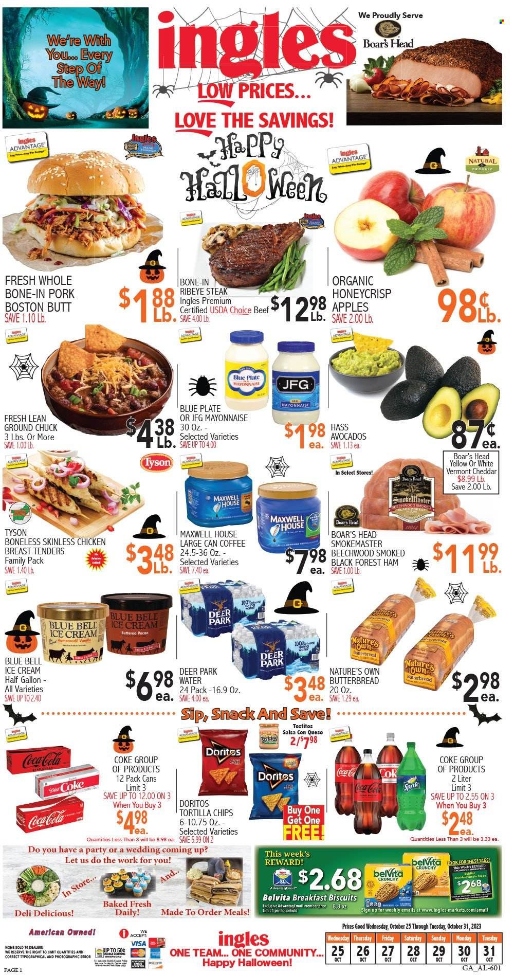 Ingles (GA, NC, SC, TN) Weekly Ad Flyer Specials October 25 to October 31, 2023