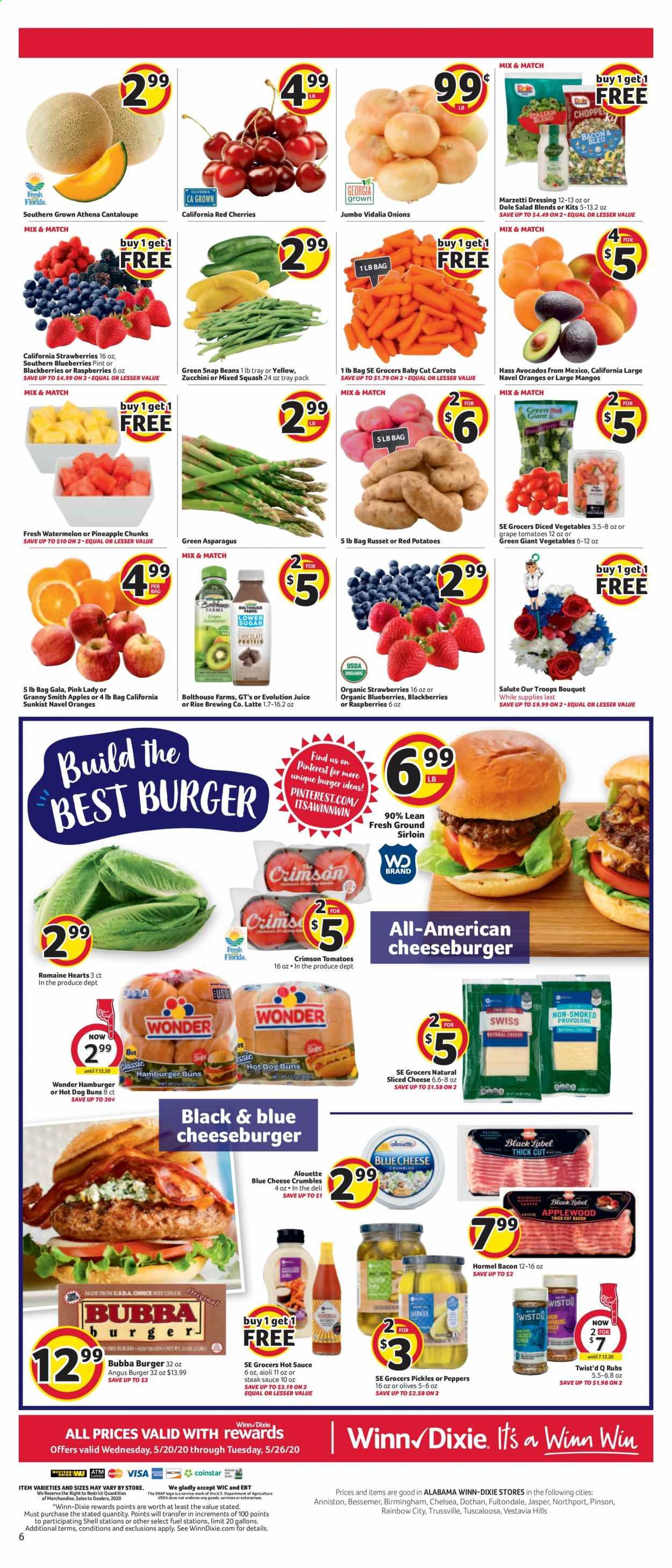 Winn Dixie Weekly Ad & Flyer May 20 to 26