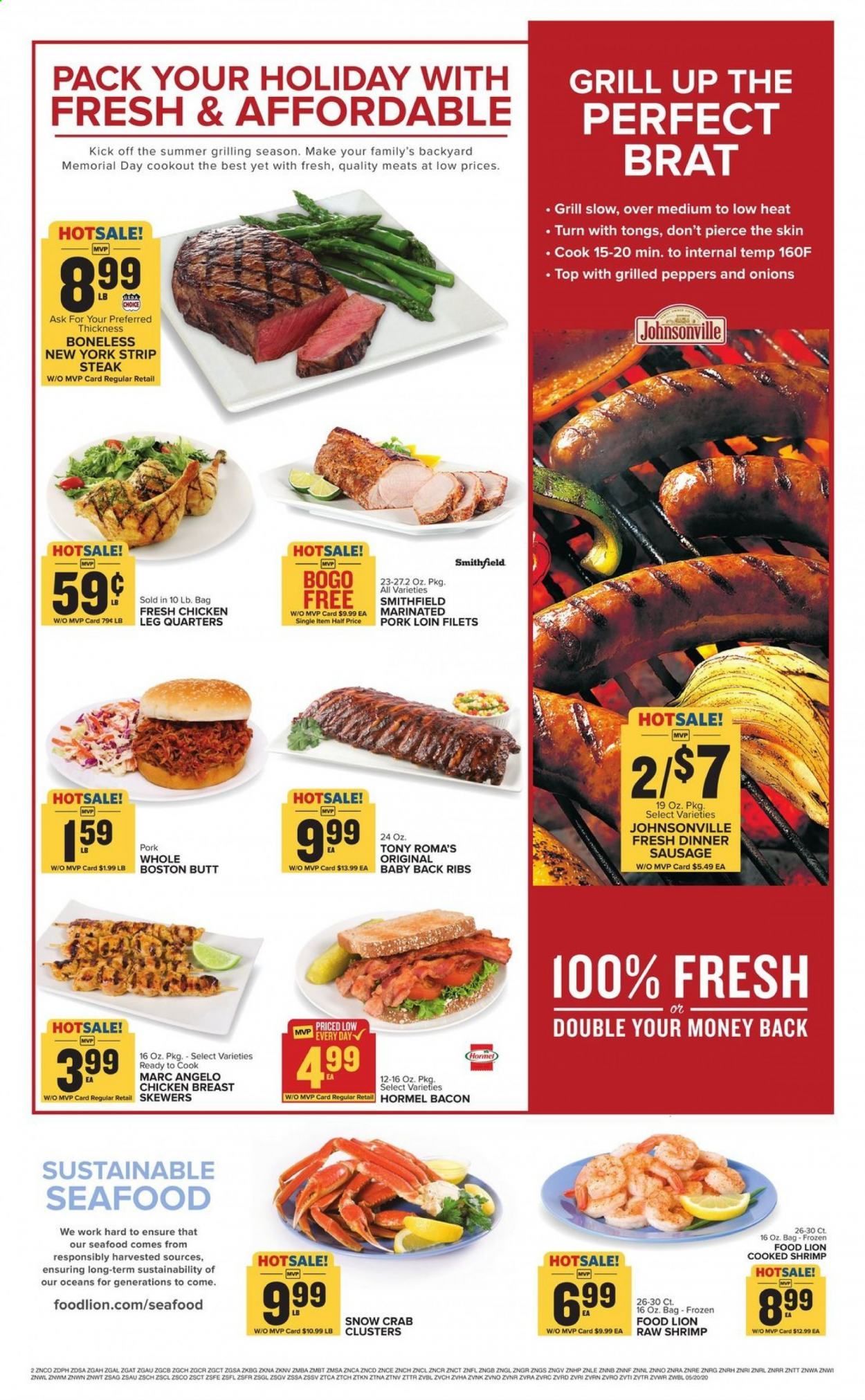 Food Lion Weekly Ad & Flyer May 20 to 26