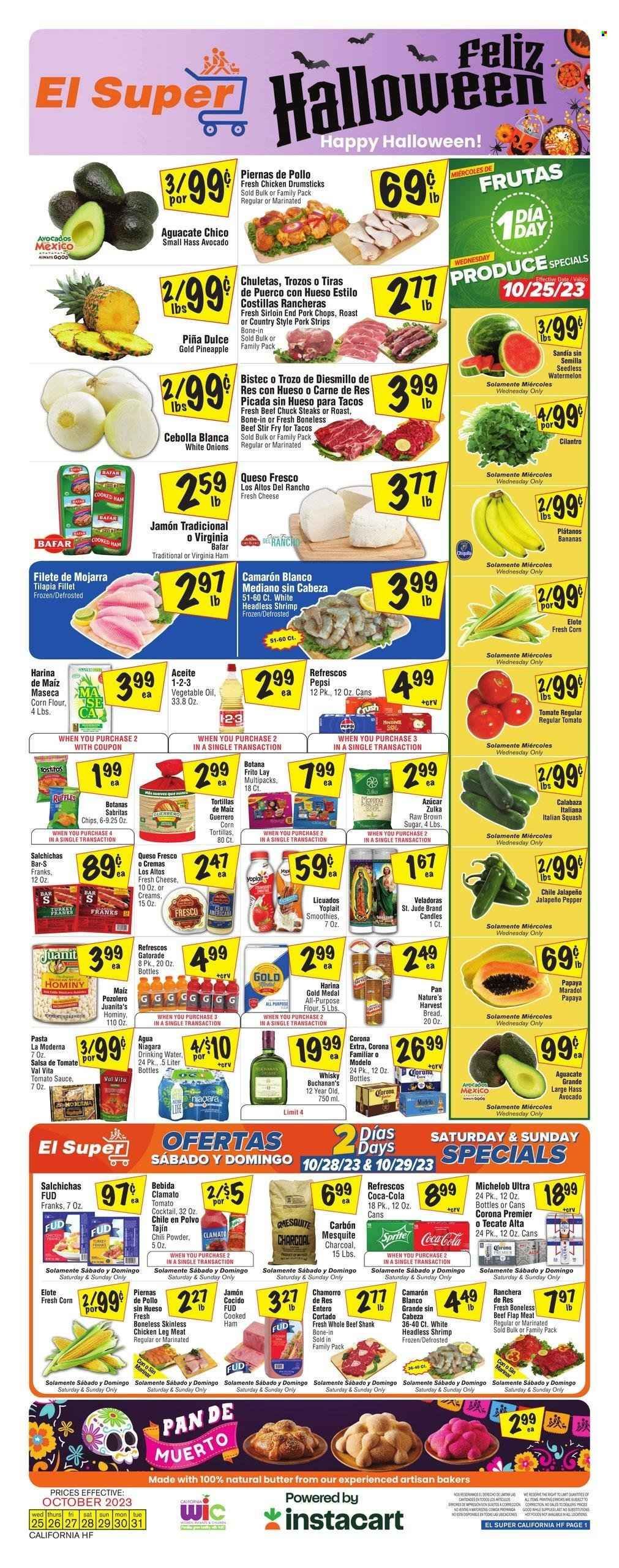 El Super (CA) Weekly Ad Flyer Specials October 25 to October 31, 2023