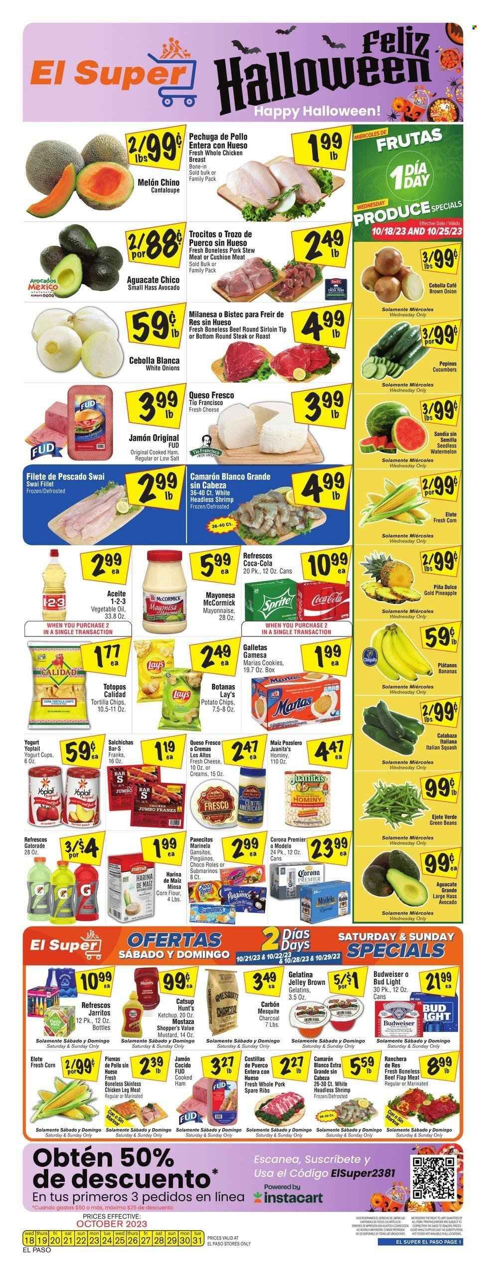 El Super (TX) Weekly Ad Flyer Specials October 25 to October 31, 2023