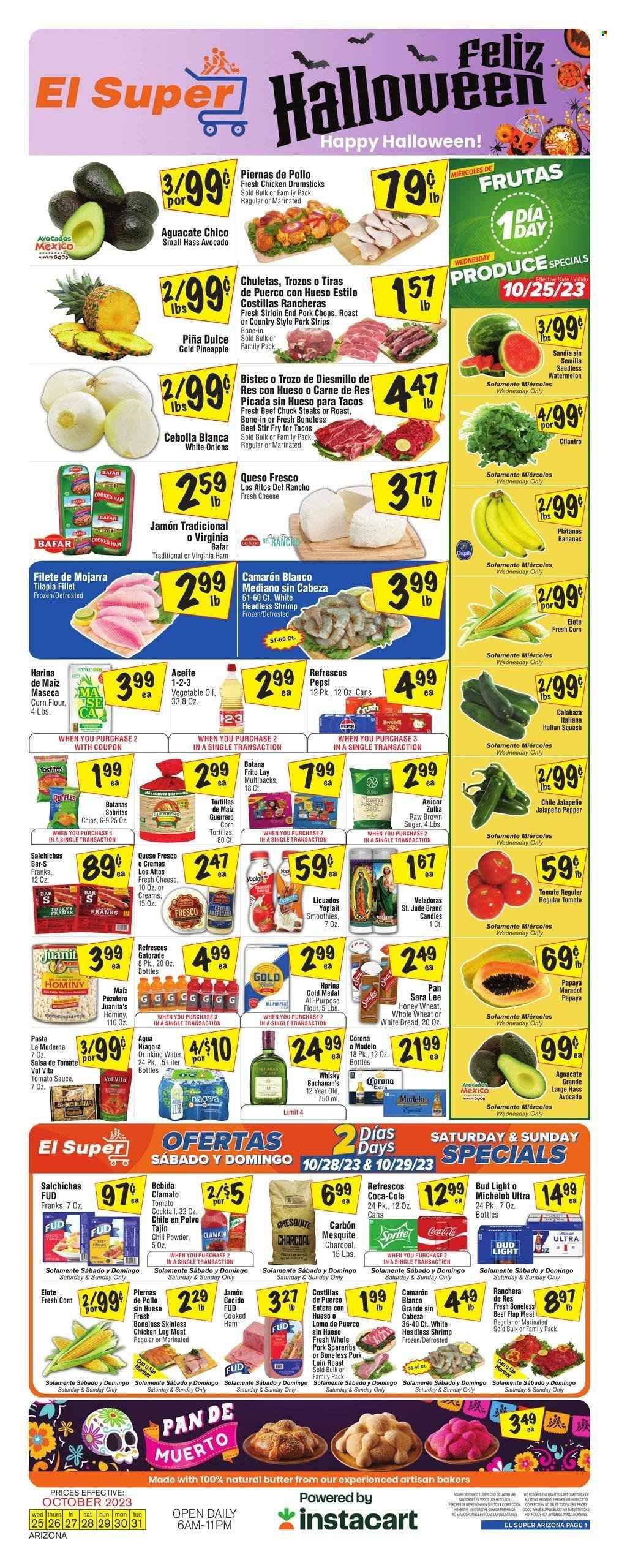 El Super (AZ) Weekly Ad Flyer Specials October 25 to October 31, 2023