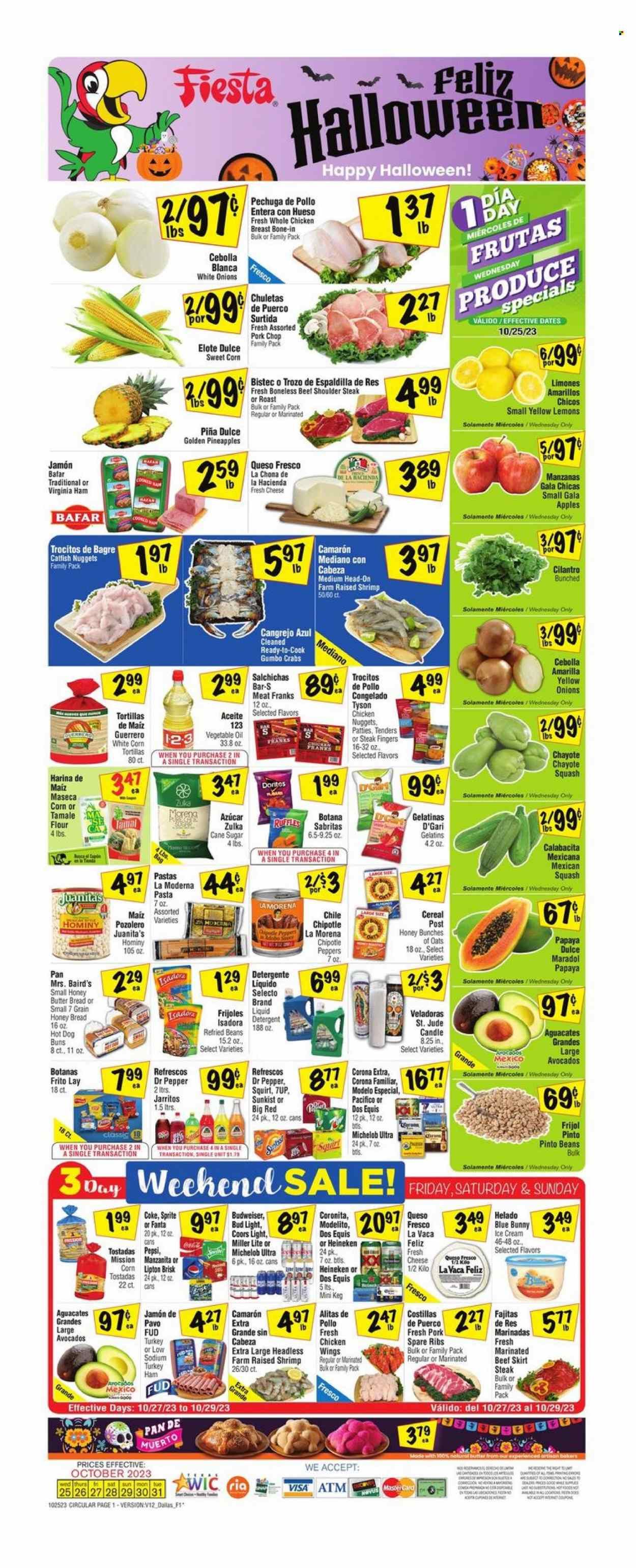 Fiesta Mart (TX) Weekly Ad Flyer Specials October 25 to October 31, 2023