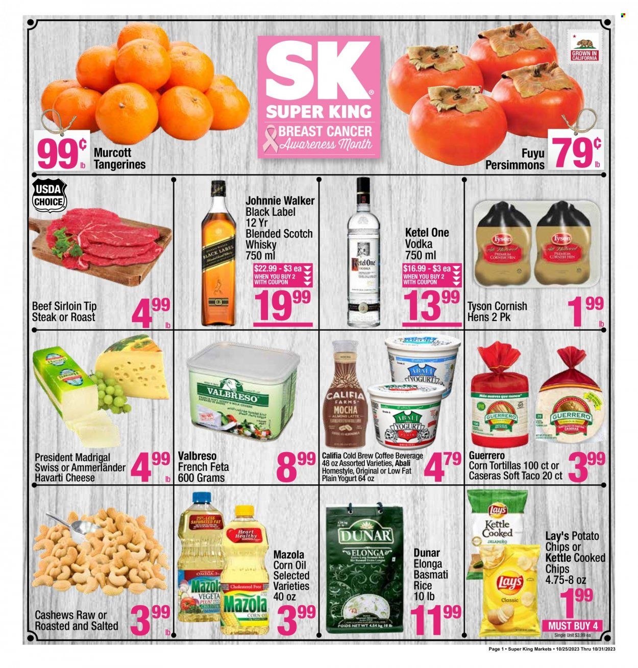 Super King Markets (CA) Weekly Ad Flyer Specials October 25 to October 31, 2023