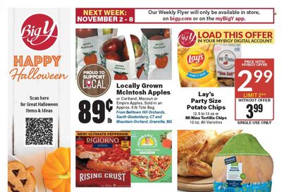 Big Y (CT) Weekly Ad Flyer Specials October 26 to November 1, 2023