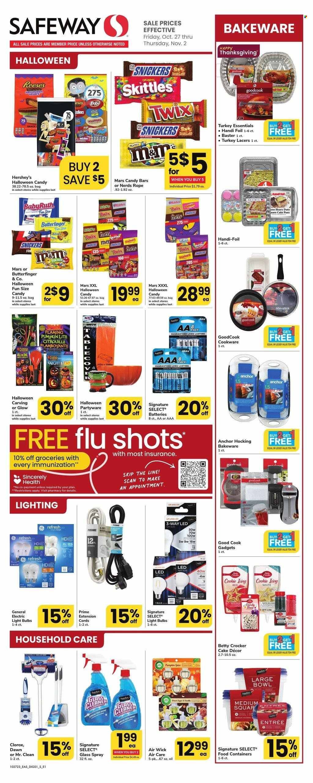 Safeway (MD, VA) Weekly Ad Flyer Specials October 27 to November 2, 2023