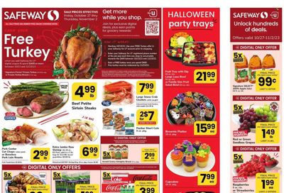 Safeway (DE) Weekly Ad Flyer Specials October 27 to November 2, 2023
