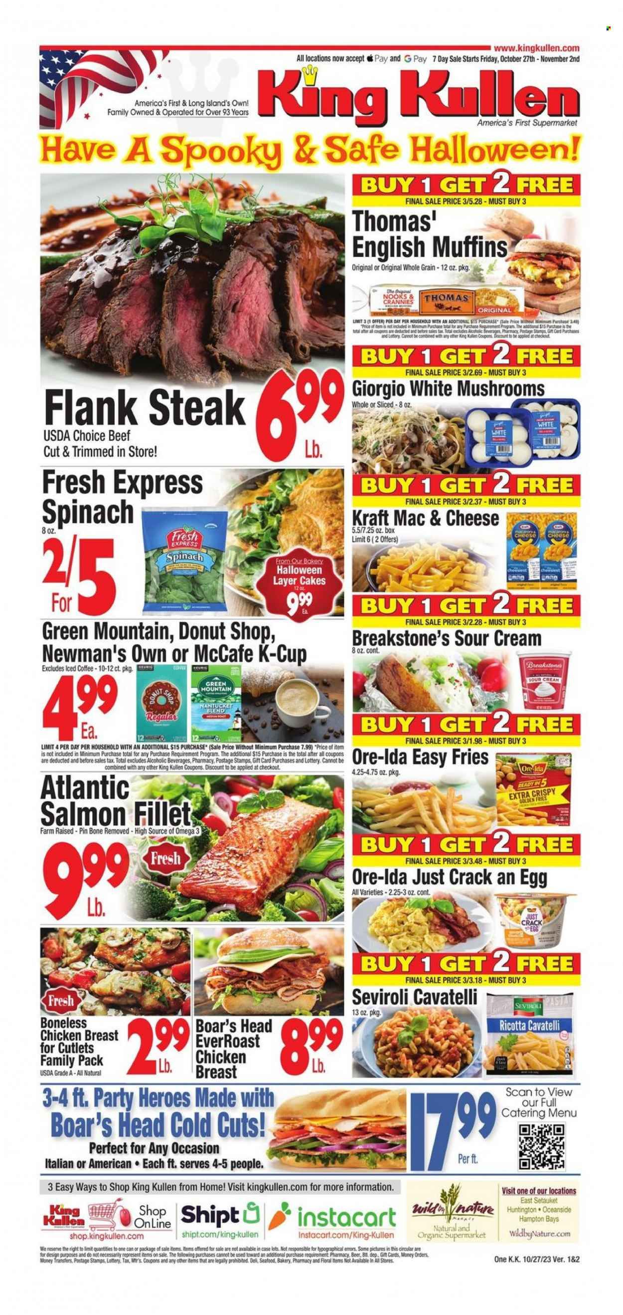King Kullen (NY) Weekly Ad Flyer Specials October 27 to November 2, 2023