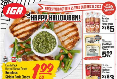 IGA (IN) Weekly Ad Flyer Specials October 25 to October 31, 2023