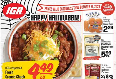 IGA (IN) Weekly Ad Flyer Specials October 25 to October 31, 2023