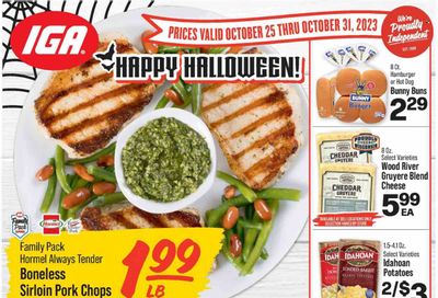 IGA (IN) Weekly Ad Flyer Specials October 25 to October 31, 2023