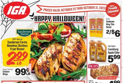 IGA (AL) Weekly Ad Flyer Specials October 25 to October 31, 2023