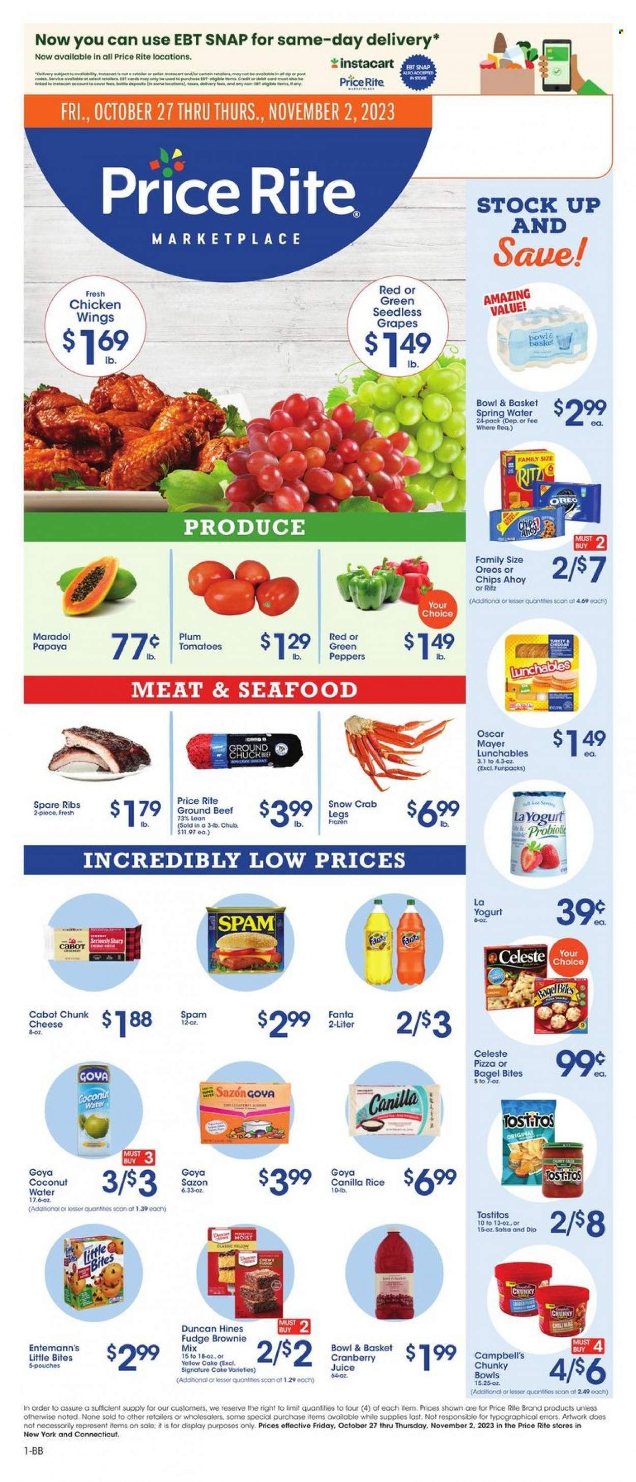 Price Rite (CT, MA, MD, NH, NJ, NY, PA, RI) Weekly Ad Flyer Specials October 27 to November 2, 2023