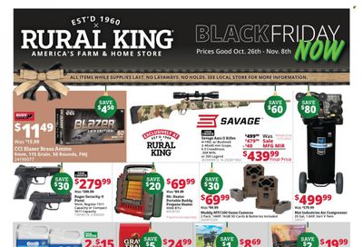 Rural King Weekly Ad Flyer Specials October 26 to November 8, 2023