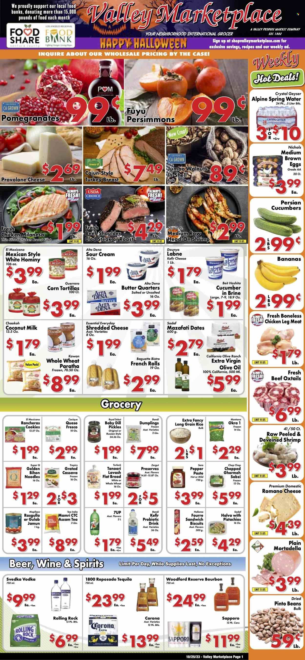 Valley Marketplace (CA) Weekly Ad Flyer Specials October 25 to October 31, 2023