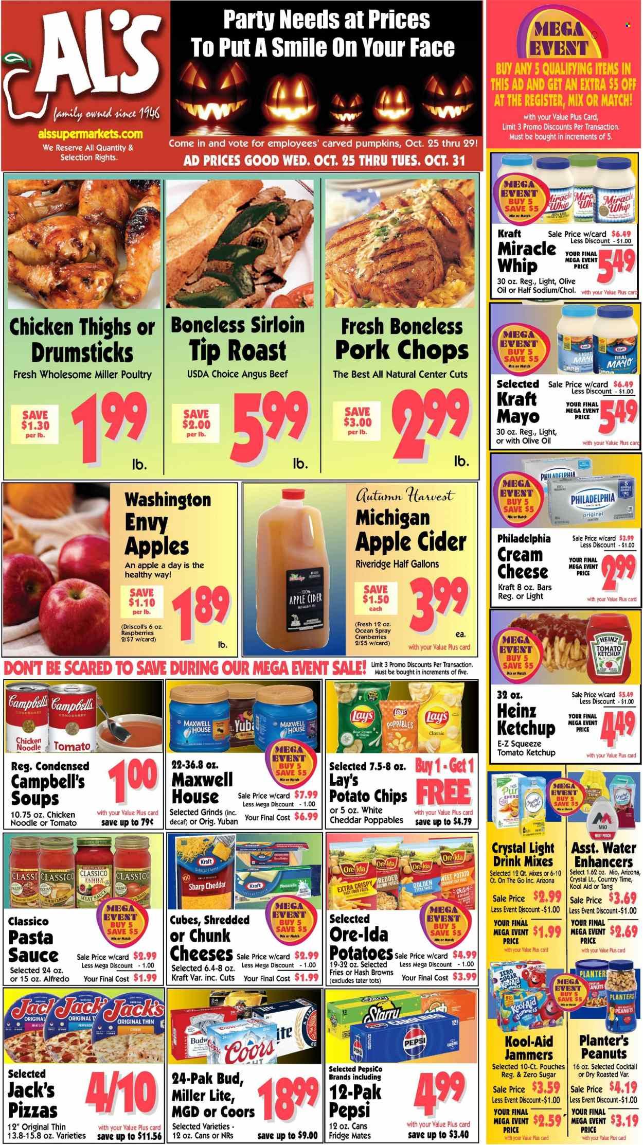 Al's Supermarket (IN) Weekly Ad Flyer Specials October 25 to October 31, 2023