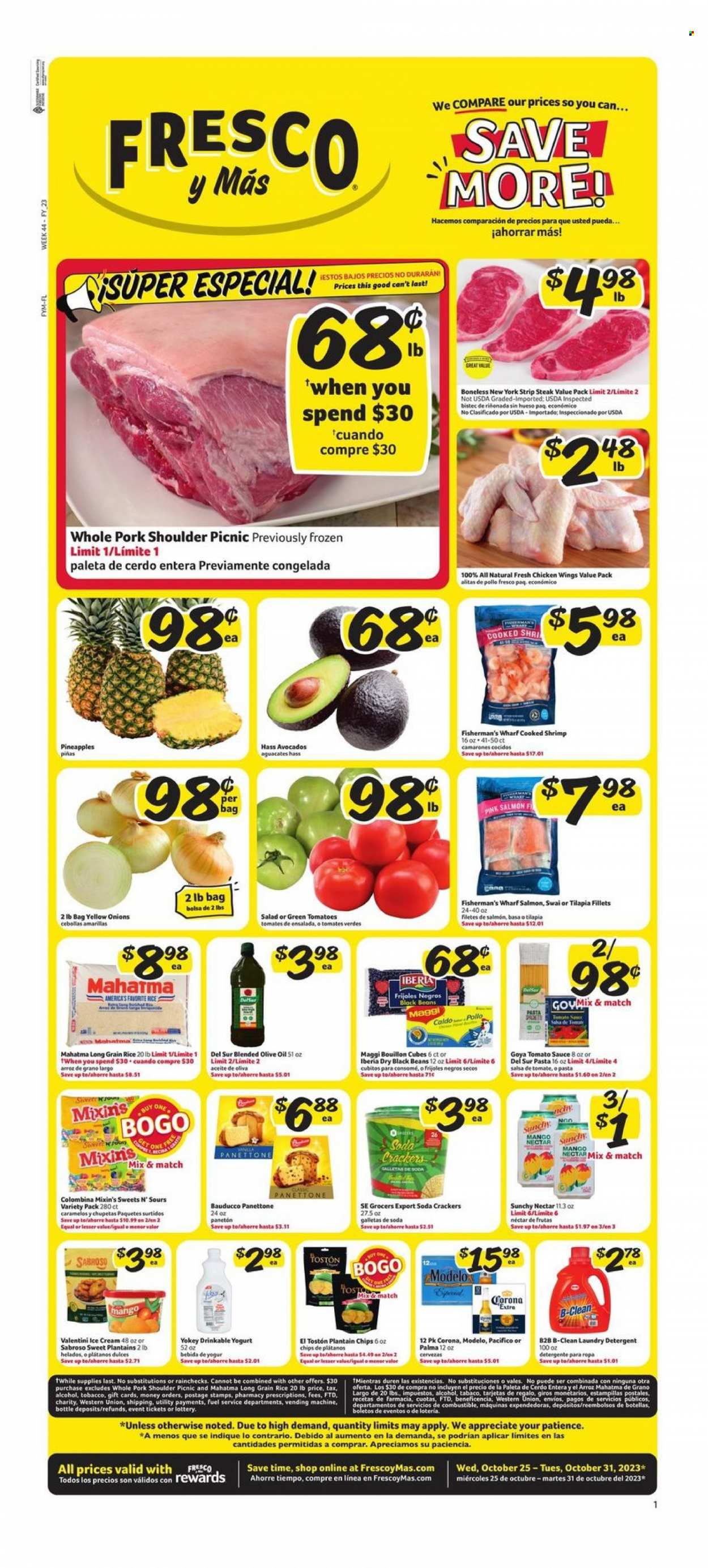 Fresco y Más (FL) Weekly Ad Flyer Specials October 25 to October 31, 2023