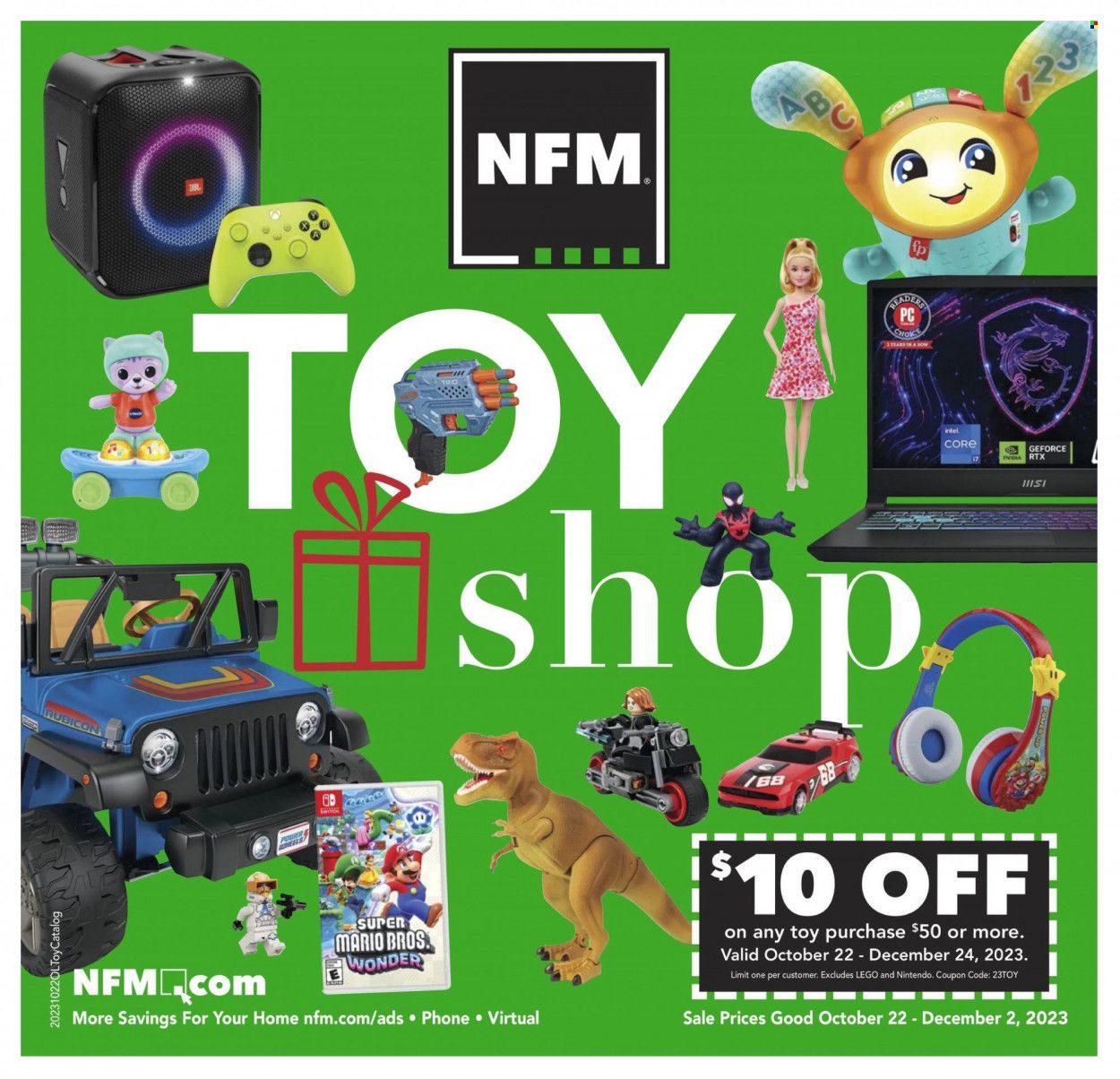 Nebraska Furniture Mart (IA, KS, NE, TX) Weekly Ad Flyer Specials October 22 to December 2, 2023