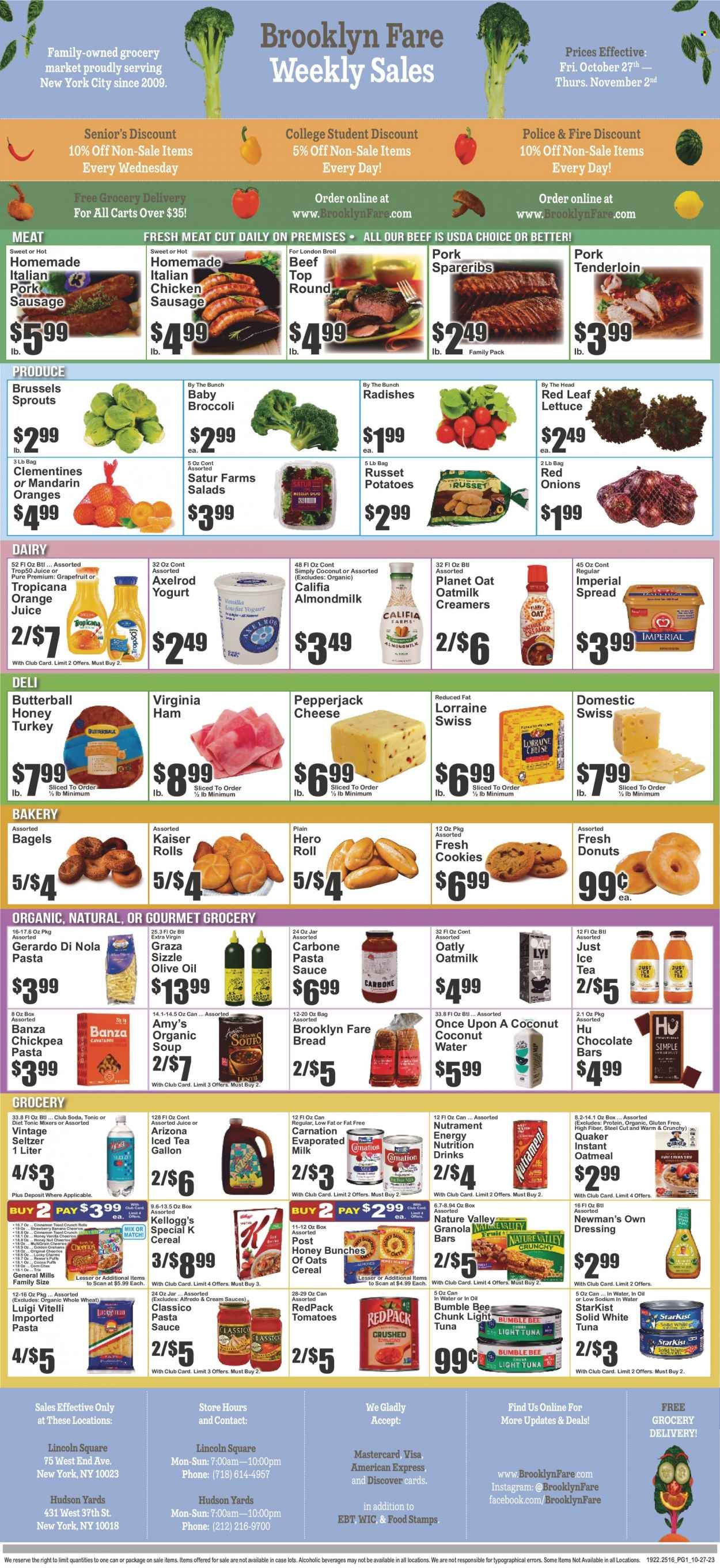 Brooklyn Fare (NY) Weekly Ad Flyer Specials October 27 to November 2, 2023