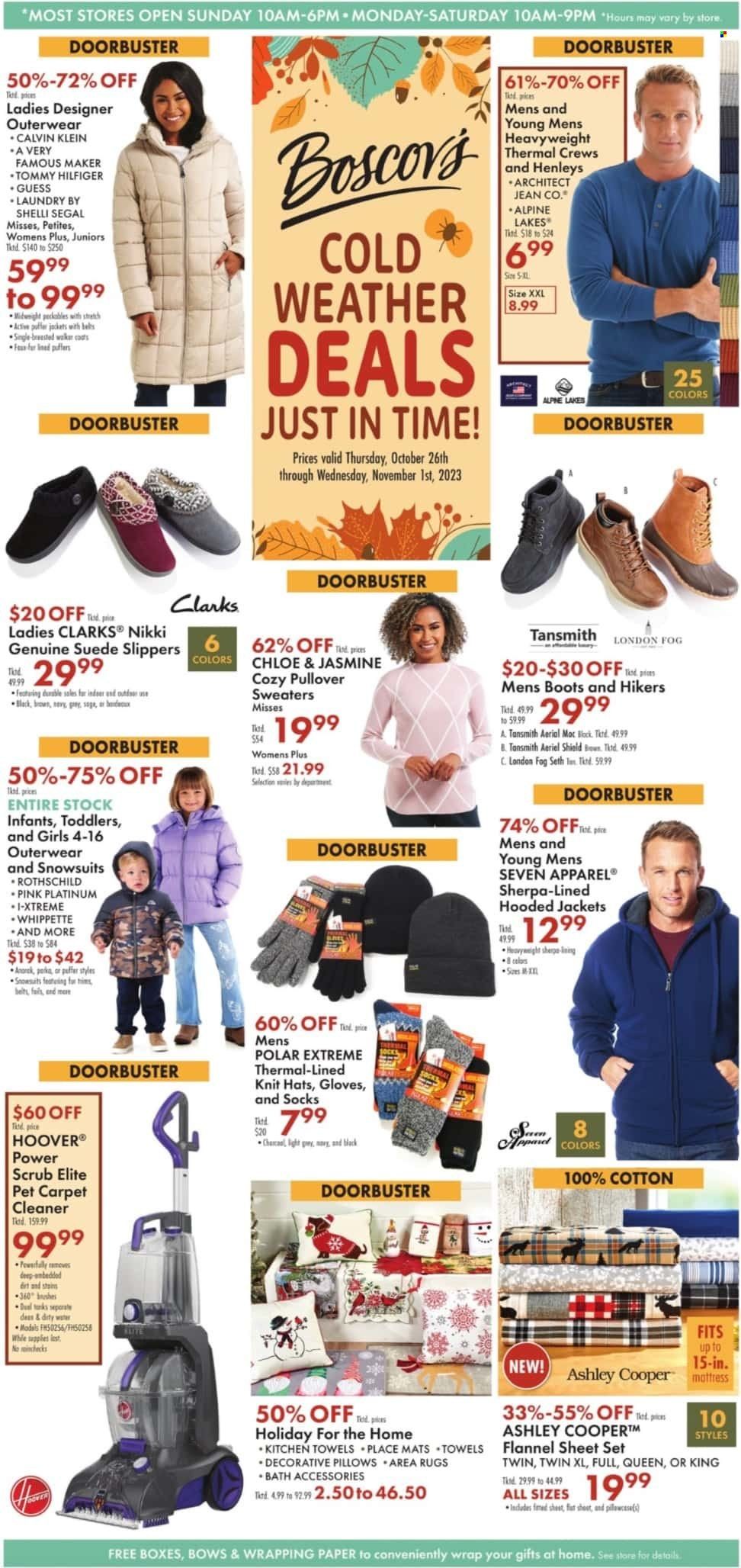 Boscov's (CT, DE, MD, NJ, NY, PA) Weekly Ad Flyer Specials October 26 to November 1, 2023