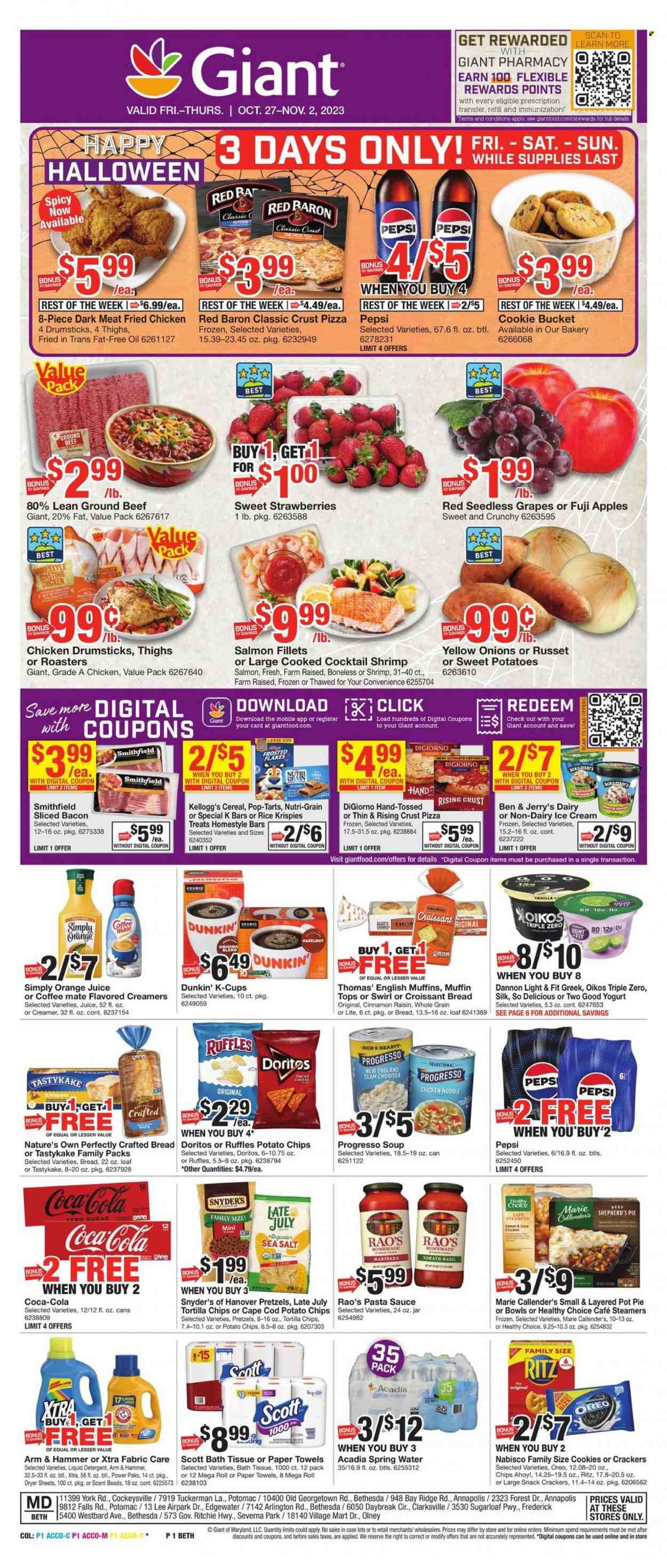 Giant Food (DE, MD, VA) Weekly Ad Flyer Specials October 27 to November 2, 2023