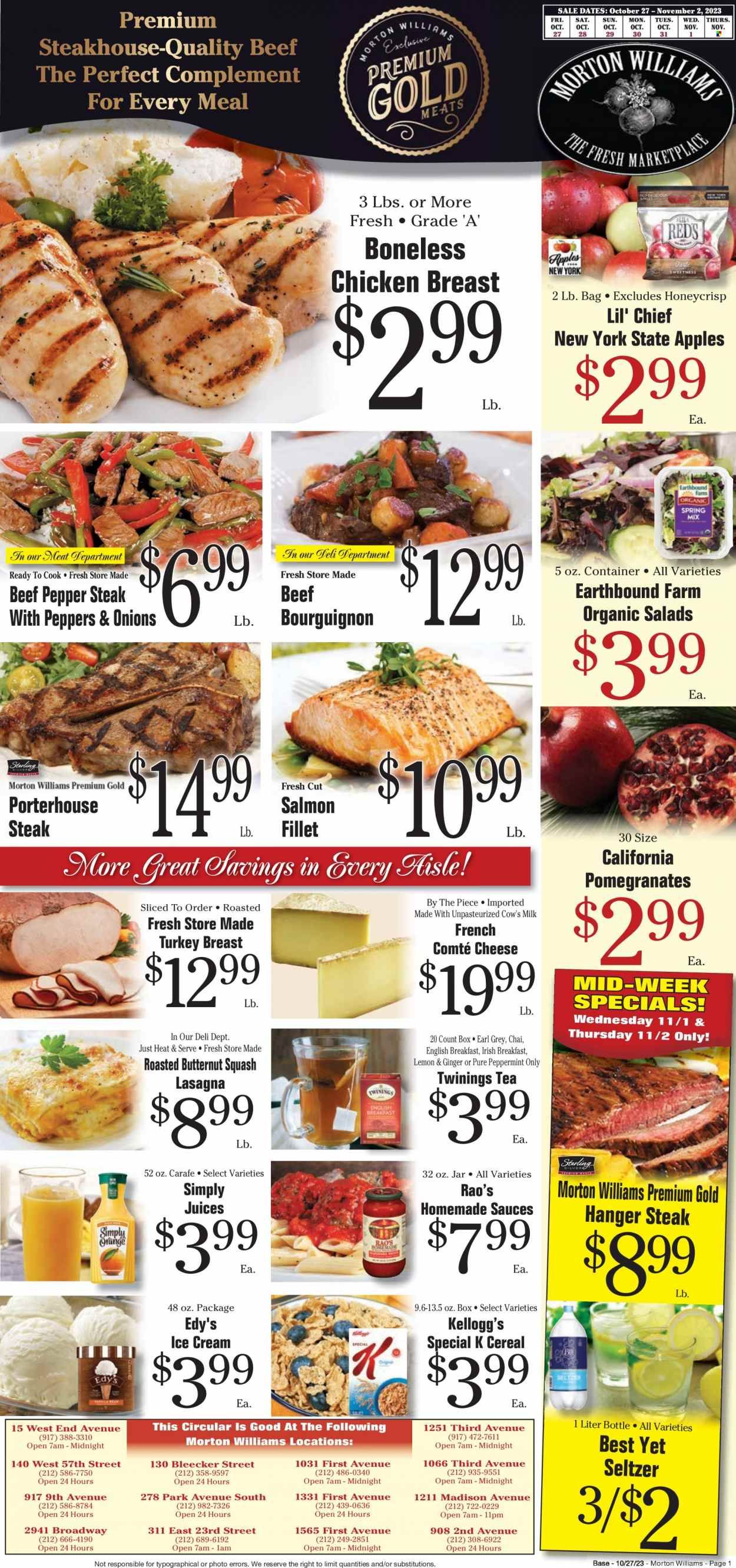 Morton Williams (NY) Weekly Ad Flyer Specials October 27 to November 2, 2023