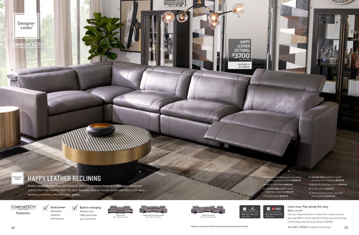American Signature Furniture Weekly Ad & Flyer May 1 to 31