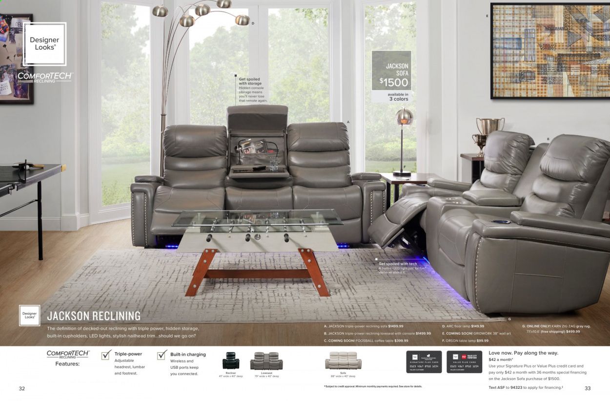 American Signature Furniture Weekly Ad & Flyer May 1 to 31