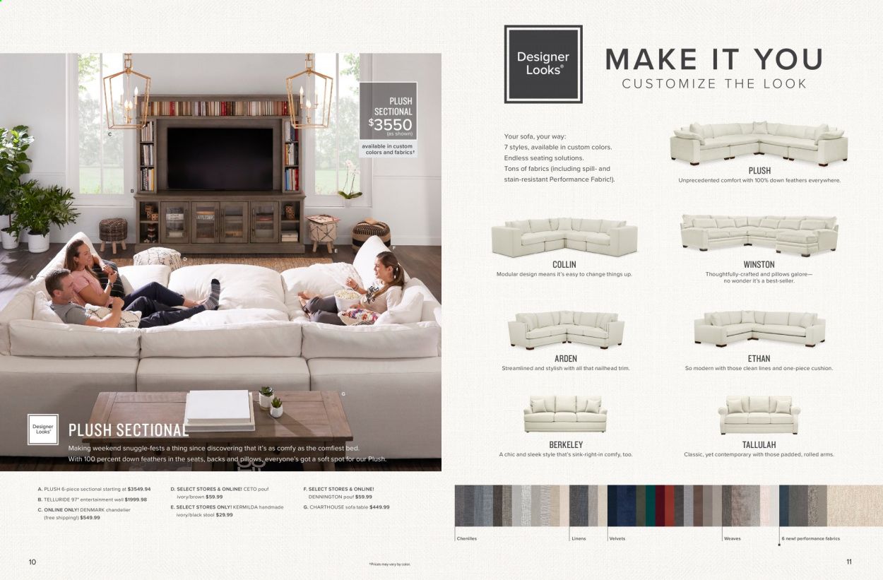 American Signature Furniture Weekly Ad & Flyer May 1 to 31