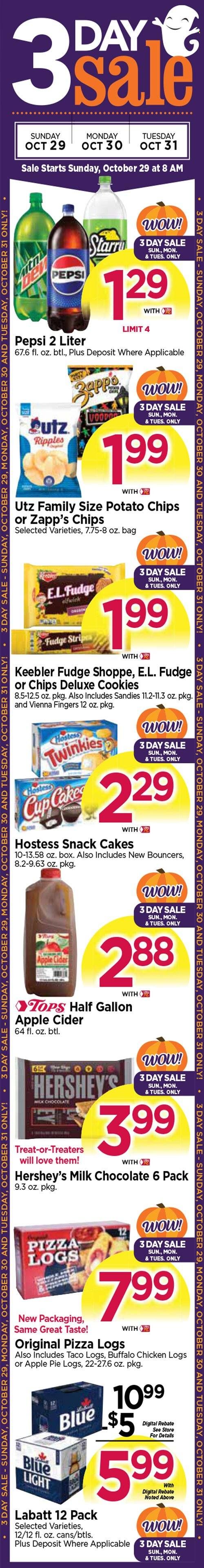 Tops Weekly Ad Flyer Specials October 29 to October 31, 2023