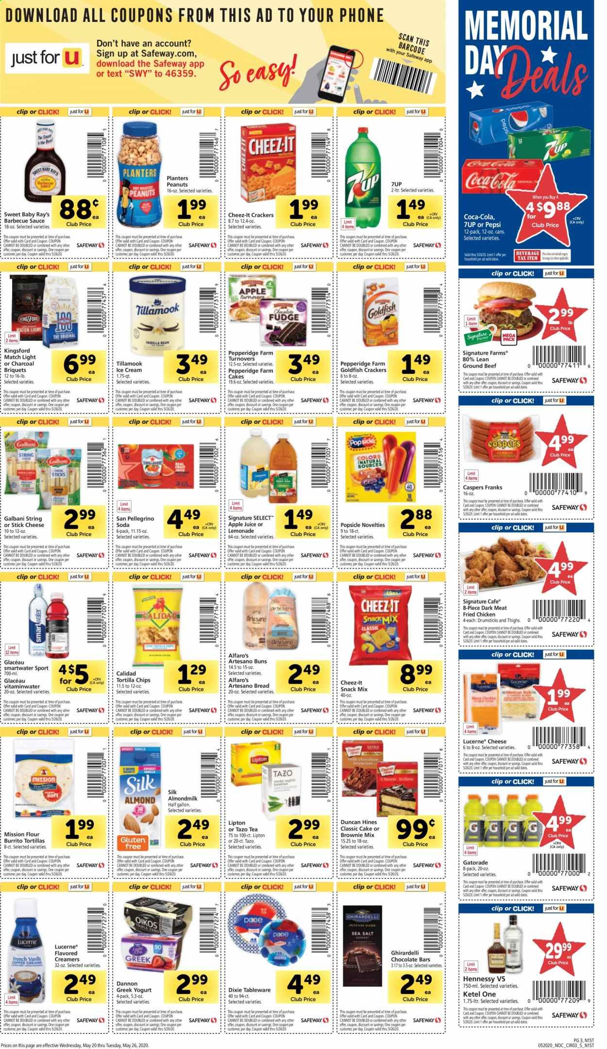 Safeway Weekly Ad & Flyer May 20 to 26