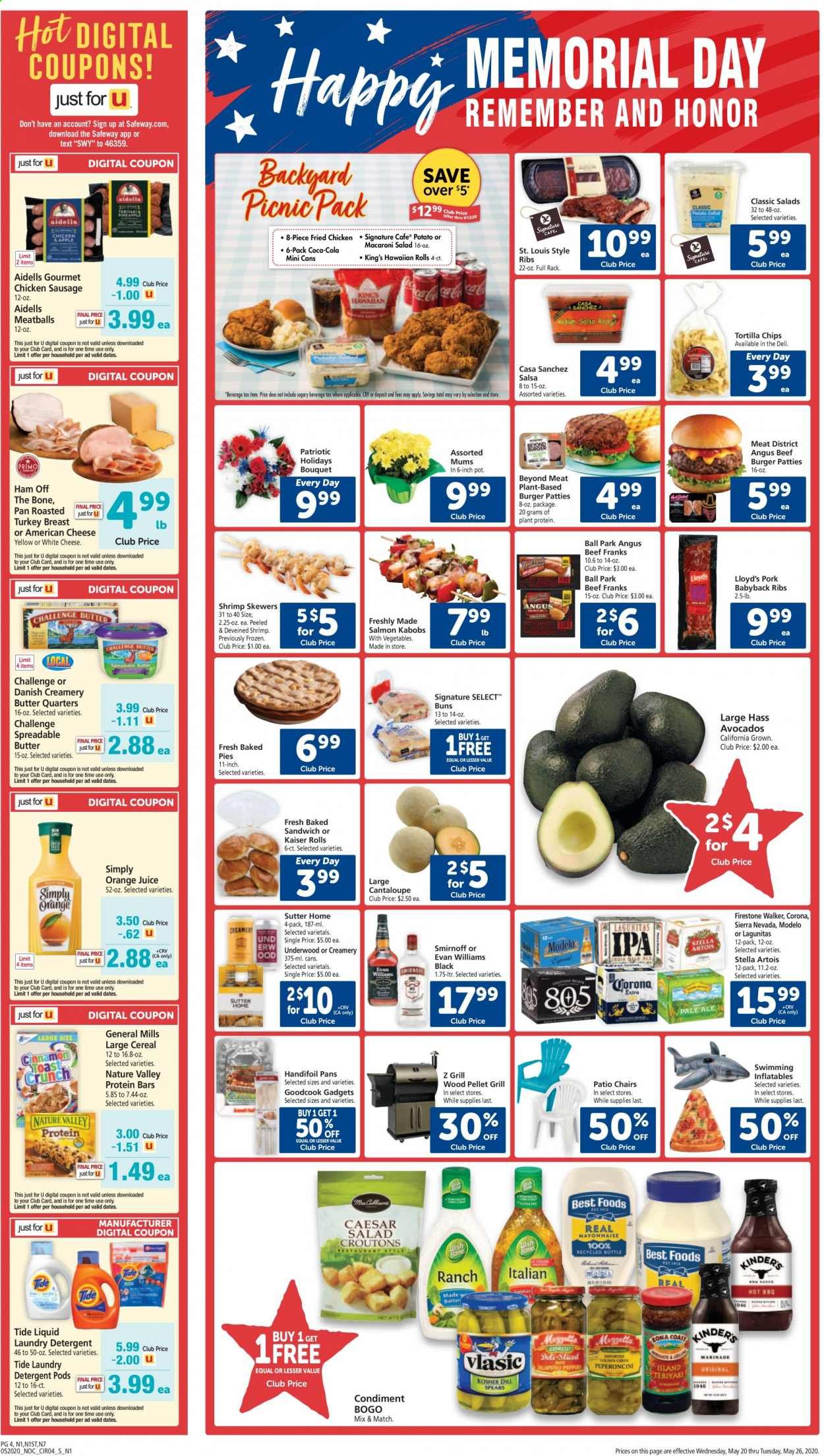 Safeway Weekly Ad & Flyer May 20 to 26