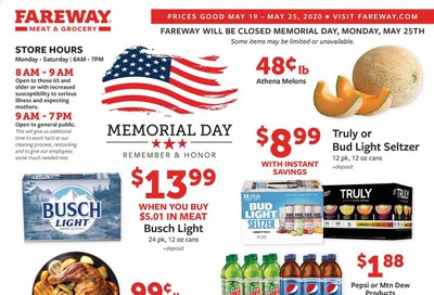 Fareway Weekly Ad & Flyer May 19 to 25