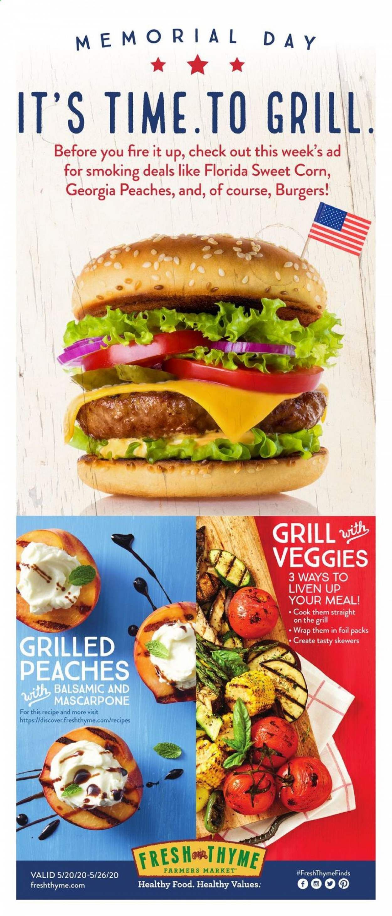 Fresh Thyme Weekly Ad & Flyer May 20 to 26