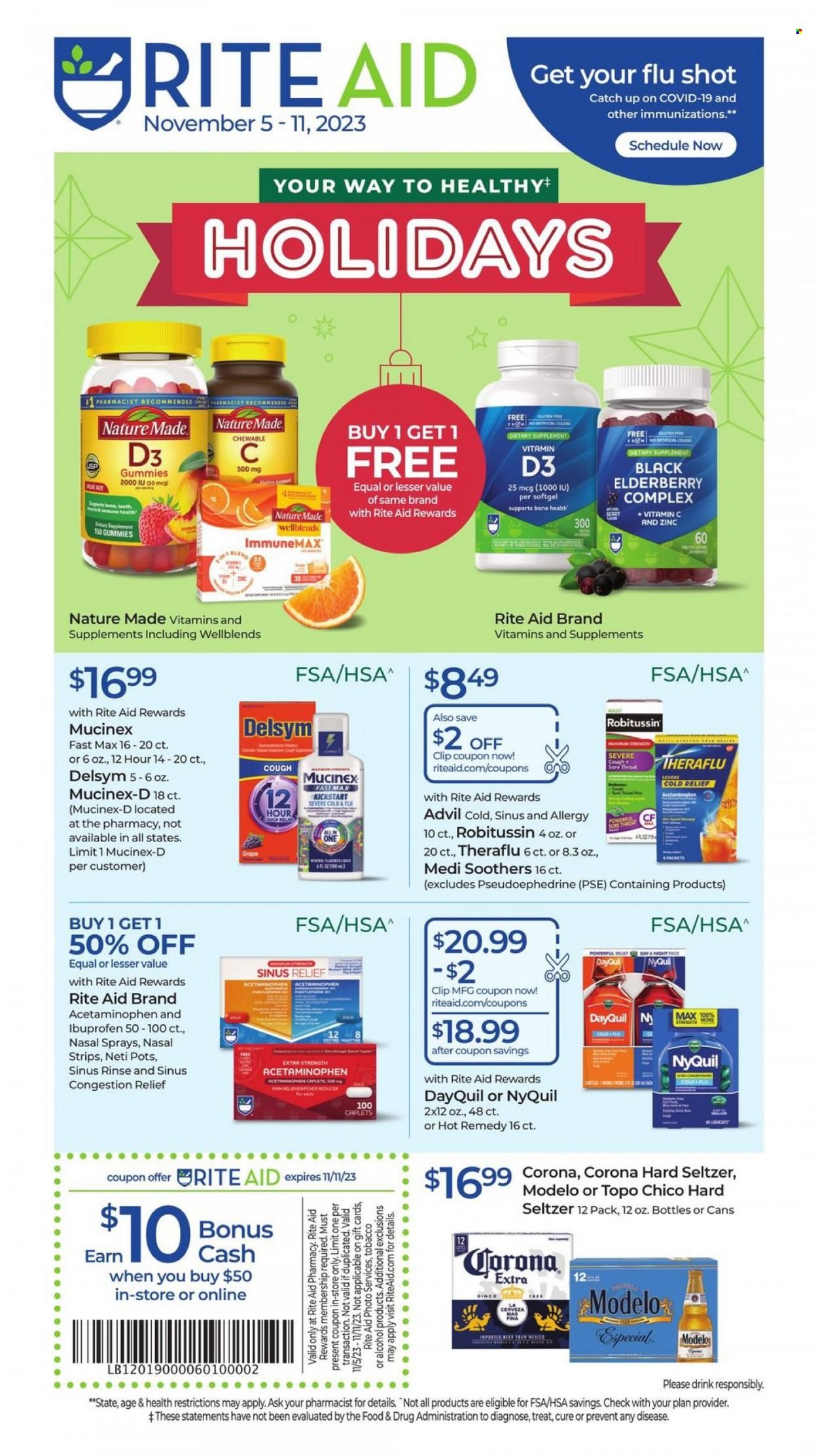 RITE AID Weekly Ad Flyer Specials November 5 to November 11, 2023