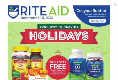 RITE AID Weekly Ad Flyer Specials November 5 to November 11, 2023