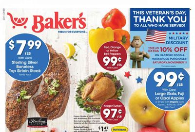 Baker's (NE) Weekly Ad Flyer Specials November 8 to November 14, 2023