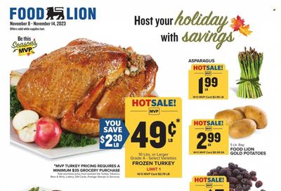 Food Lion (TN) Weekly Ad Flyer Specials November 8 to November 14, 2023