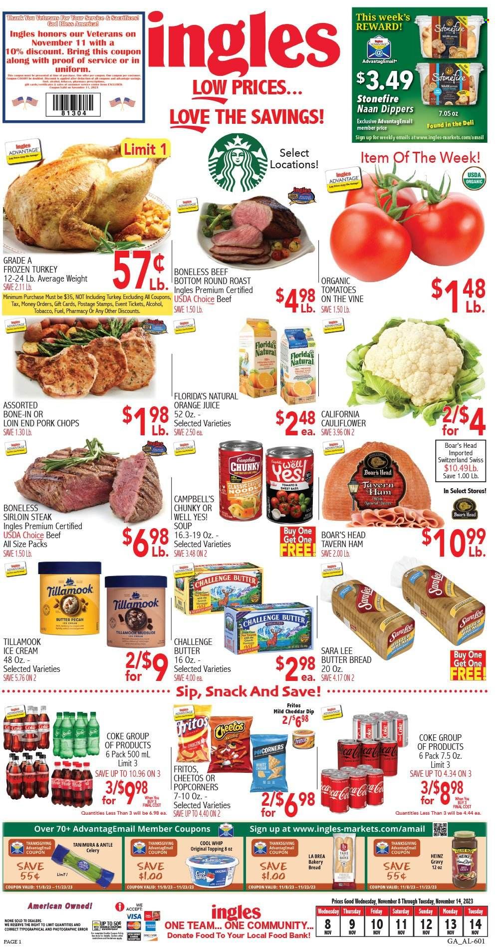 Ingles (GA, NC, SC, TN) Weekly Ad Flyer Specials November 8 to November 14, 2023
