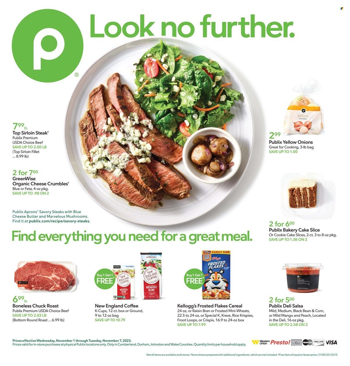 Publix (AL, FL, GA, NC, SC, TN) Weekly Ad Flyer Specials November 2 to November 8, 2023
