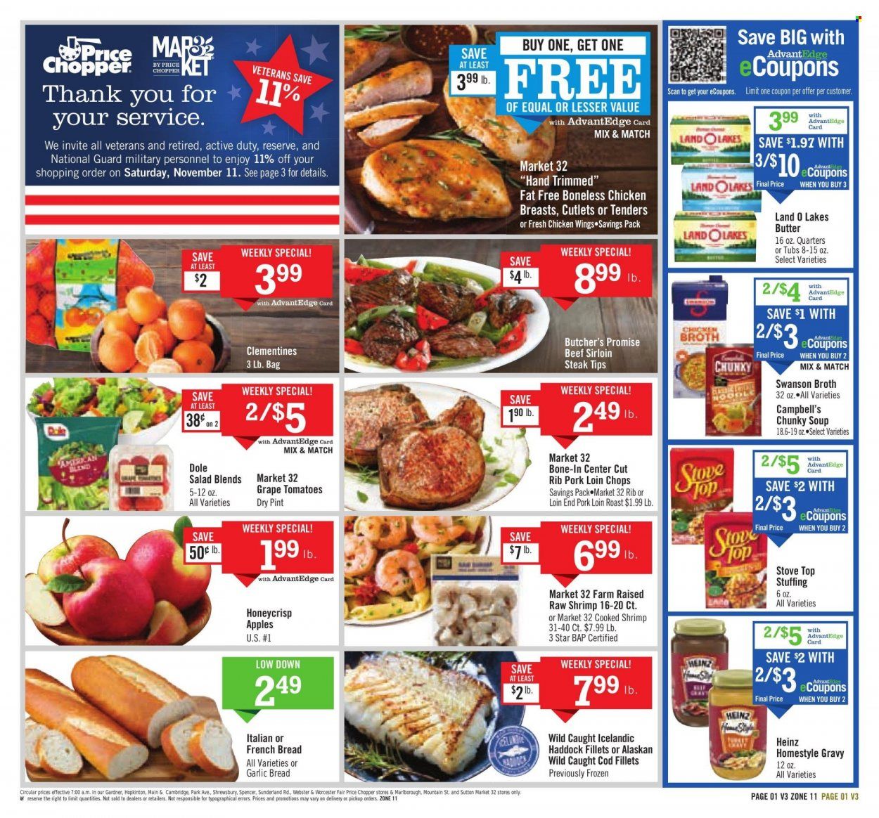 Price Chopper (MA) Weekly Ad Flyer Specials November 5 to November 11, 2023