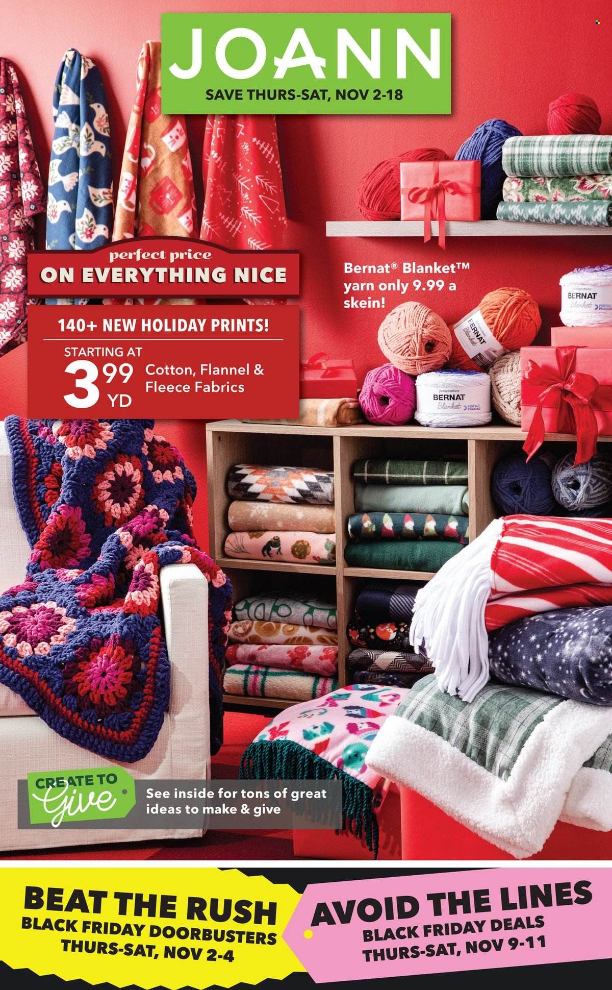 JOANN Weekly Ad Flyer Specials November 2 to November 18, 2023