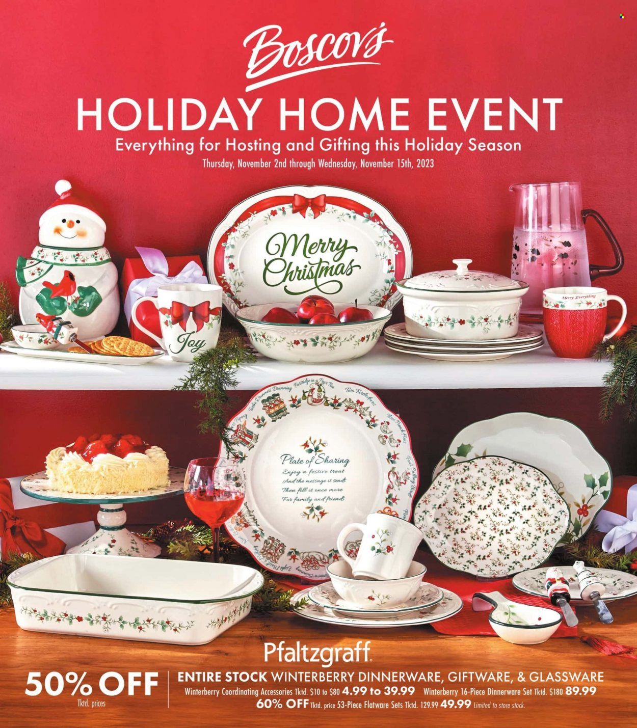 Boscov's (CT, DE, MD, NJ, NY, PA) Weekly Ad Flyer Specials November 2 to November 15, 2023