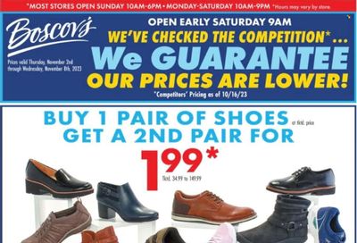 Boscov's (CT, DE, MD, NJ, NY, PA) Weekly Ad Flyer Specials November 2 to November 8, 2023