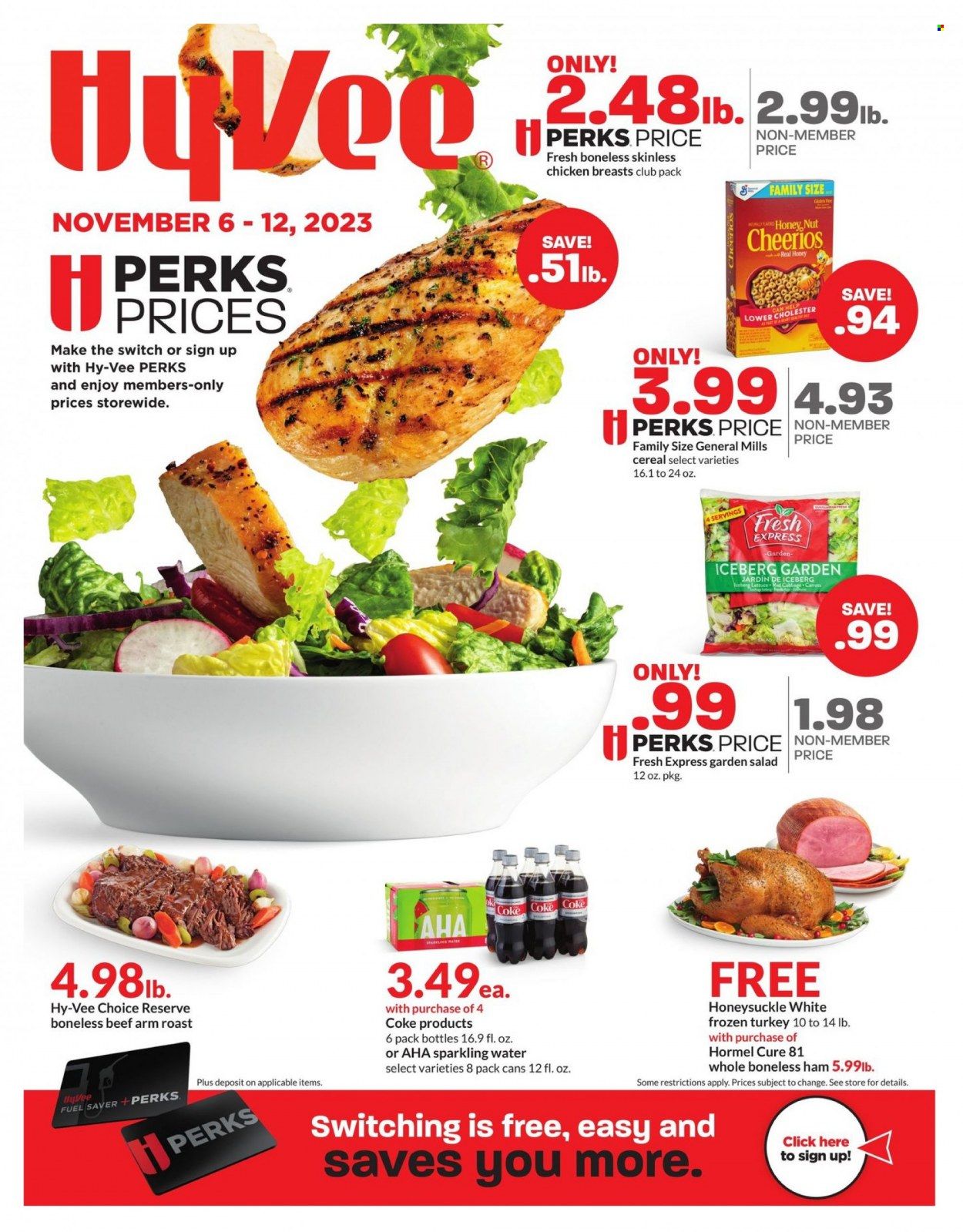 Hy-Vee (IA) Weekly Ad Flyer Specials November 6 to November 12, 2023