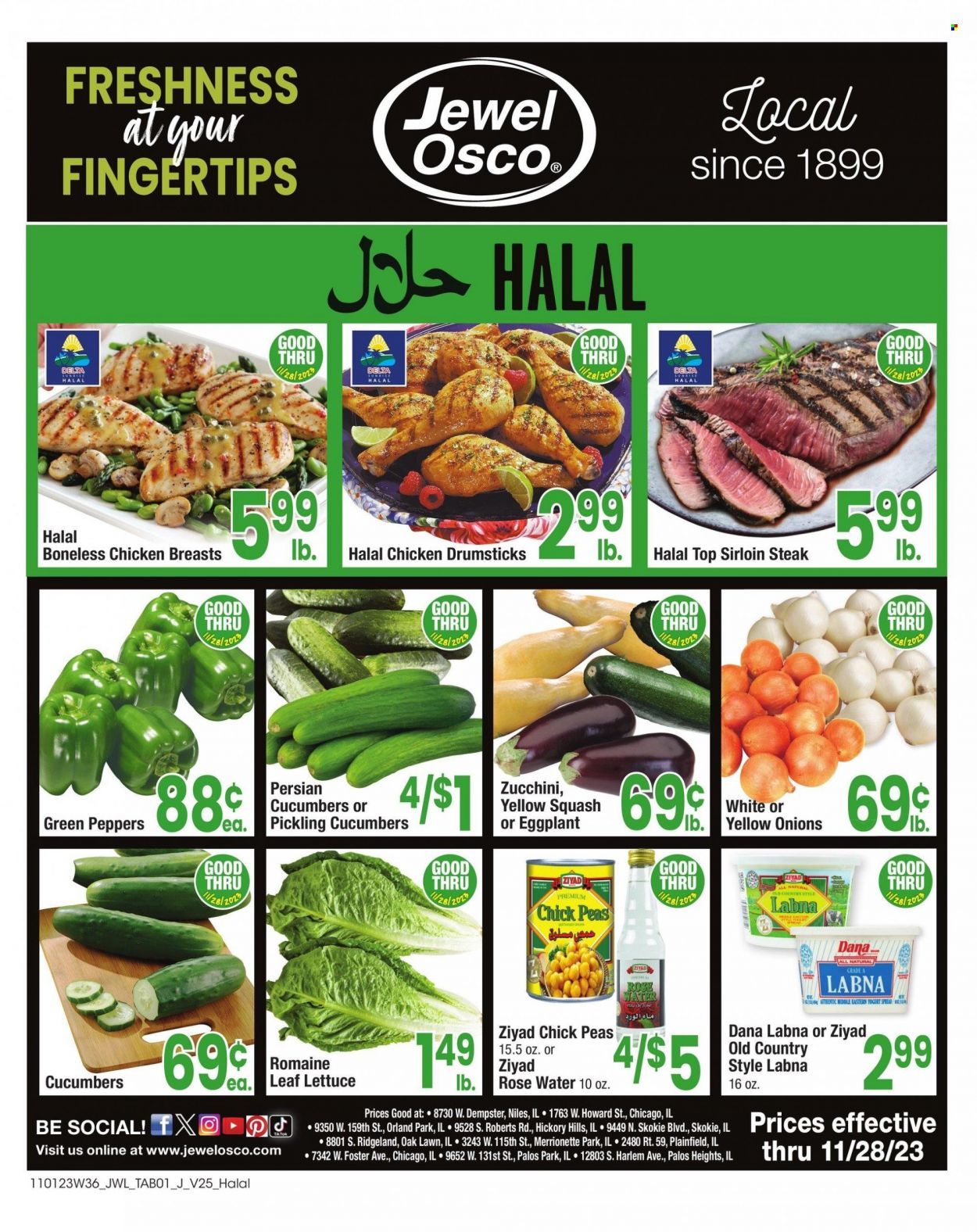 Jewel Osco (IL) Weekly Ad Flyer Specials November 1 to November 28, 2023